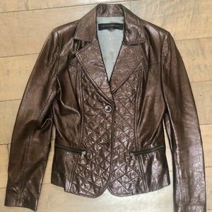 Ventcouvert Leather Jacket - NEW